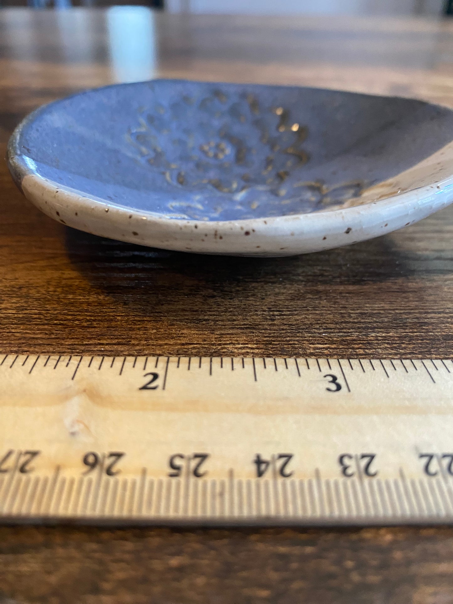 Flower twins ring dish