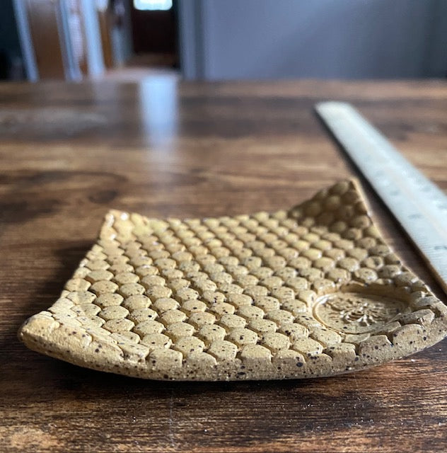 Honeycomb bee dish